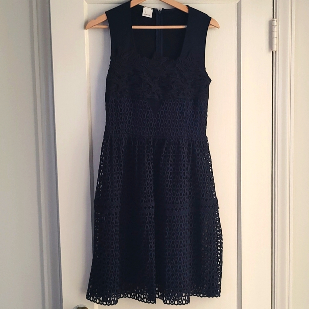 Blue and Black Dress by Pinko